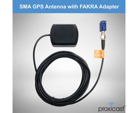 Proxicast FAKRA C to SMA Female Interseries Adapter - Signal Blue for GPS & Navigation SMA Antenna Coax Cables, 6 image