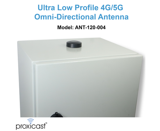 Proxicast Ultra Low-Profile 4G/LTE & 5G Omni-Directional 2 dBi Screw-Mount Antenna for Verizon, AT&T, T-Mobile - 18 in Cable, Cable Style: 18 in Right Angle SMA, 2 image Proxicast Ultra Low-Profile 4G/LTE & 5G Omni-Directional 2 dBi Screw-Mount Antenna for Verizon, AT&T, T-Mobile - 18 in Cable, Cable Style: 18 in Right Angle SMA, 2 image