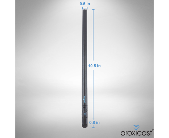 Proxicast 8 dBi High-Gain 4G/5G Omnidirectional Modem/Router Antenna - Compatible with Cisco, Cradlepoint, Netgear, Novatel, Pepwave, MoFi, Digi, Sierra and Others with SMA connectors, 3 image