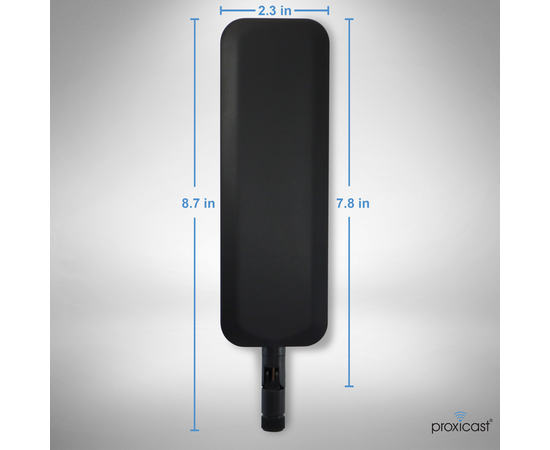 Proxicast 4G/5G/CBRS Universal Wide-Band 6 dBi Omni-Directional Swivel Terminal Antenna (SMA Male) - Compatible with Cisco, Cradlepoint, Digi, MoFi, Pepwave, Sierra Wireless and Many Others, 4 image