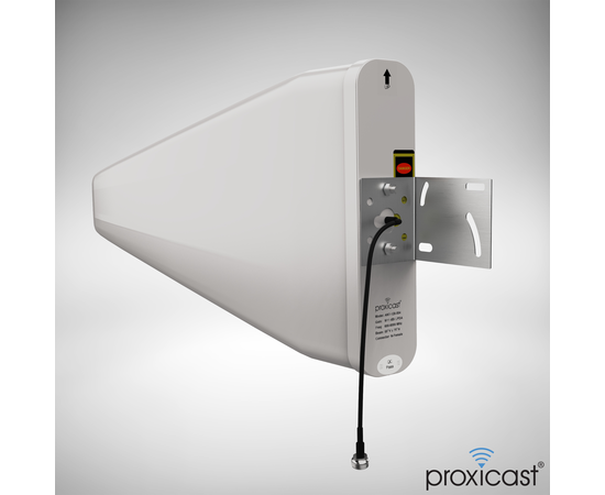 Proxicast 9/11 dBi Ultra Broadband High Gain 4G / 5G / CBRS / Wi-Fi / Public Safety Band Fixed Mount Outdoor LPDA Directional Antenna (600-6000 MHz), 2 image