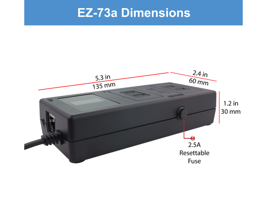 ezOutlet5-2R - Dual Outlet Internet Enabled IP & WiFi Remote Power Switch with Automatic Reboot - iOS | Android | Cloud | 2 Web Controllable AC Power Outlets - Model EZ-73a, # Outlets: 2, 3 image