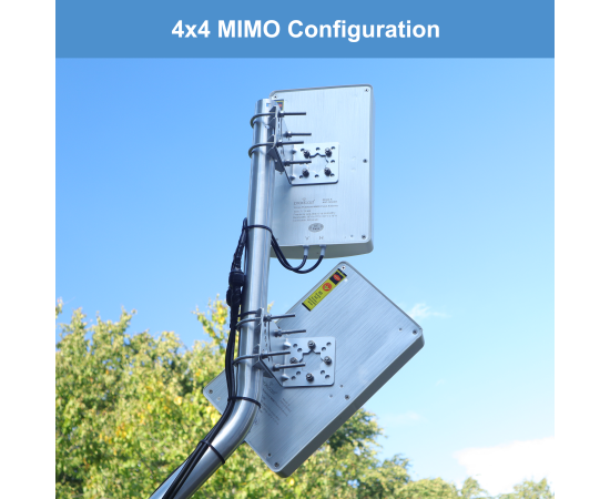 Proxicast 4G / LTE / 5G Cross-Polarized 2x2 MIMO 7-10 dBi High-Gain Fixed-Mount Outdoor Directional Panel Antenna, 7 image