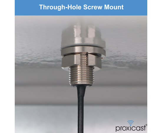 Proxicast Active/Passive GPS Antenna SMA - Through-Hole Screw Mount Puck Style with Straight SMA Connector on 3 ft Coax Lead - 28 dB LNA, GPS Cable Length: 3 ft lead - SMA Male, 3 image