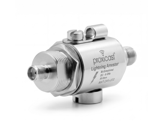 Coaxial Lightning Arrester for 0 to 6 GHz (SMA-Female/SMA-Female) - Pro-Grade Antenna Lightning Protector for 4G, LTE, 5G, 900MHz, LoRa, Ham and Other Outside Antennas, Gender: SMA Female / SMA Female, 2 image