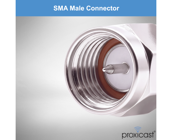 Coaxial Lightning Arrester for 0 to 6 GHz (SMA-Male/SMA-Female) - Pro-Grade Antenna Lightning Protector for 4G, LTE, 5G, 900MHz, LoRa, Ham and Other Outside Antennas, Gender: SMA Male / SMA Female, 3 image