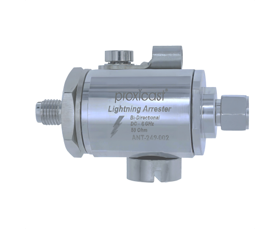 Coaxial Lightning Arrester for 0 to 6 GHz (SMA-Male/SMA-Female) - Pro-Grade Antenna Lightning Protector for 4G, LTE, 5G, 900MHz, LoRa, Ham and Other Outside Antennas, Gender: SMA Male / SMA Female