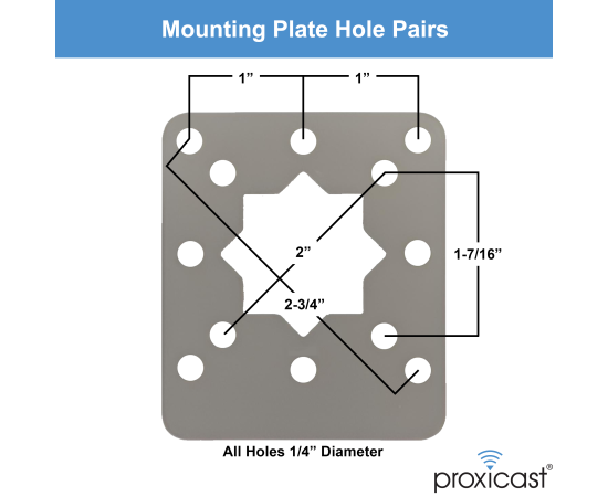 Proxicast Universal Wall/Pole Mount Adjustable Articulated Bracket for Outdoor Antennas, Cameras, Lights, Speakers, etc - Not for Mounting TVs or Monitors, 5 image