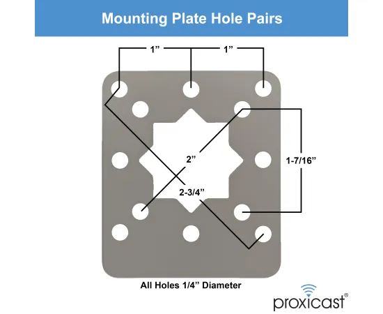 Proxicast Universal Wall/Pole Mount Adjustable Articulated Bracket for Outdoor Antennas, Cameras, Lights, Speakers, etc - Not for Mounting TVs or Monitors, 5 image
