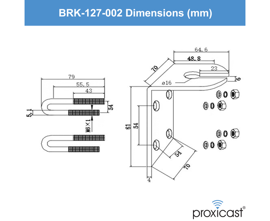 Mounting Hardware for ANT-127-002, 2 image