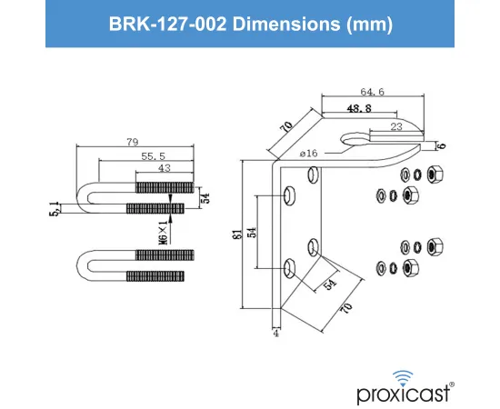 Mounting Hardware for ANT-127-002, 2 image