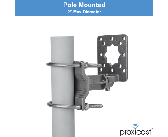 Proxicast Universal Wall/Pole Mount Adjustable Articulated Bracket for Outdoor Antennas, Cameras, Lights, Speakers, etc - Not for Mounting TVs or Monitors, 3 image