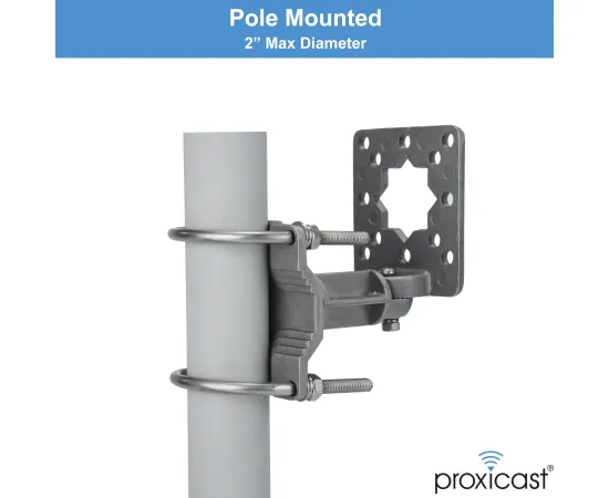 Proxicast Universal Wall/Pole Mount Adjustable Articulated Bracket for Outdoor Antennas, Cameras, Lights, Speakers, etc - Not for Mounting TVs or Monitors, 3 image