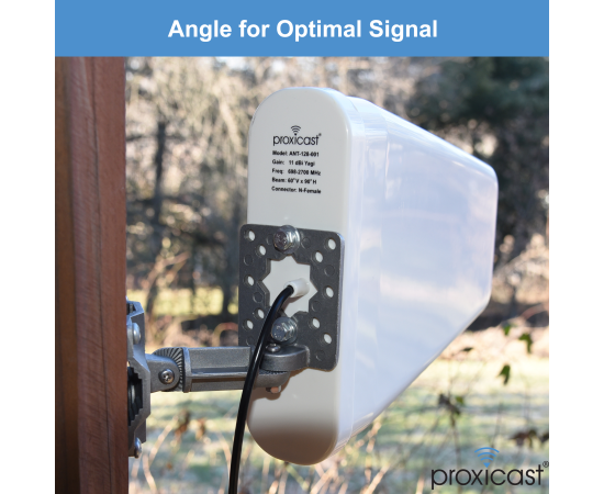 Proxicast Universal Wall/Pole Mount Adjustable Articulated Bracket for Outdoor Antennas, Cameras, Lights, Speakers, etc - Not for Mounting TVs or Monitors, 6 image