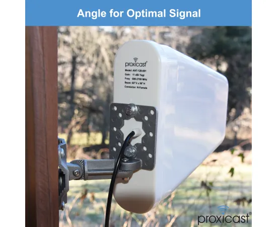 Proxicast Universal Wall/Pole Mount Adjustable Articulated Bracket for Outdoor Antennas, Cameras, Lights, Speakers, etc - Not for Mounting TVs or Monitors, 6 image