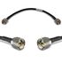 Proxicast Ultra Flexible PL259 Male - PL259 Male Low Loss 50 Ohm Coax Cable Jumper Assembly for CB/UHF/VHF/Shortwave/HAM/Amateur Radio Equipment and Antennas, Cable Length: 1 ft