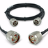 Proxicast Low-Loss Coax Jumper Cable (50 Ohm) - N-Male to N-Male - Radio to Surge Arrestor or Antenna, Cable Length: 6 ft (CFD 195)