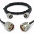 Proxicast Low-Loss Coax Jumper Cable (50 Ohm) - N-Male to N-Male - Radio to Surge Arrestor or Antenna, Cable Length: 6 ft (CFD 195)