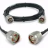 Proxicast Low-Loss Coax Jumper Cable (50 Ohm) - N-Male to N-Male - Radio to Surge Arrestor or Antenna, Cable Length: 10 ft (CFD 195)