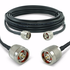 Proxicast Low-Loss Coax Jumper Cable (50 Ohm) - N-Male to N-Male - Radio to Surge Arrestor or Antenna, Cable Length: 25 ft (CFD 240)