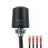 Proxicast Pro-Grade 4x4 MIMO 4G/5G Vandal Resistant Low-Profile Through-Hole Mount Omni-Directional Antenna, Color: Black, Cable Length: 6 ft