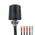 Proxicast Pro-Grade 5-in-1 Combo Antenna - 4x4 MIMO 5G + GPS - Vandal Resistant Low Profile Omnidirectional Hole Mount, Color: Black, Cable Length: 2 ft