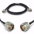 Proxicast Low-Loss Coax Jumper Cable (50 Ohm) - N-Male to N-Male - Radio to Surge Arrestor or Antenna, Cable Length: 6 ft (CFD240)