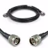 Proxicast Low-Loss Coax Jumper Cable (50 Ohm) - N-Male to N-Male - Radio to Surge Arrestor or Antenna, Cable Length: 6 ft (CFD 400)