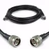Proxicast Low-Loss Coax Jumper Cable (50 Ohm) - N-Male to N-Male - Radio to Surge Arrestor or Antenna, Cable Length: 15 ft (CFD400)