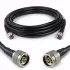 Proxicast Low-Loss Coax Jumper Cable (50 Ohm) - N-Male to N-Male - Radio to Surge Arrestor or Antenna, Cable Length: 20 ft (CFD400)
