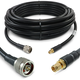 Premium 50 Ohm low-loss SMA male to N male coaxial extension cable for 4G 5G cellular broadband and mission-critical RF applications.